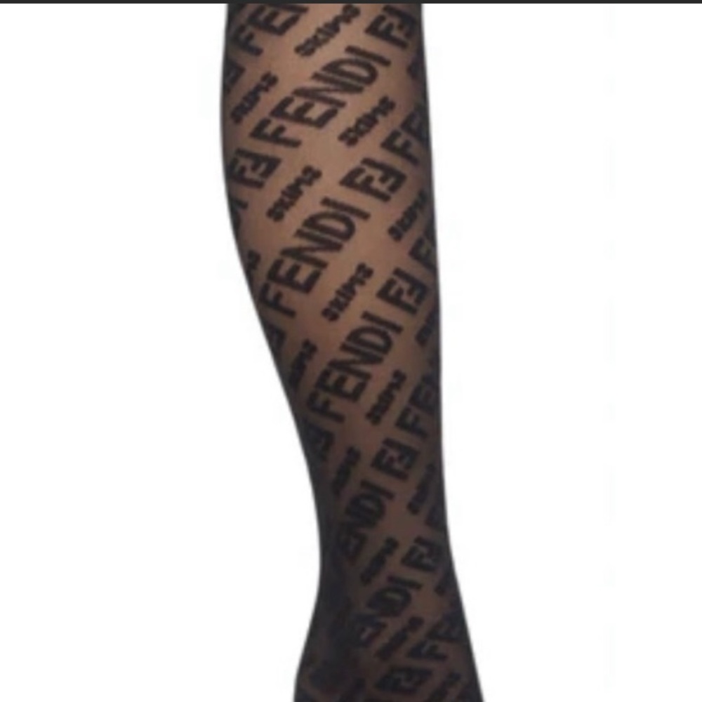 Fendi X Skims Mid Support Tights Size m 
New in box.